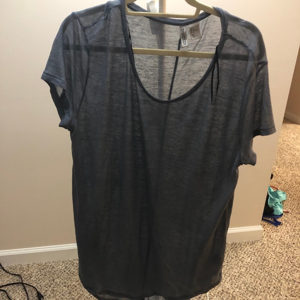 Translucent tunic